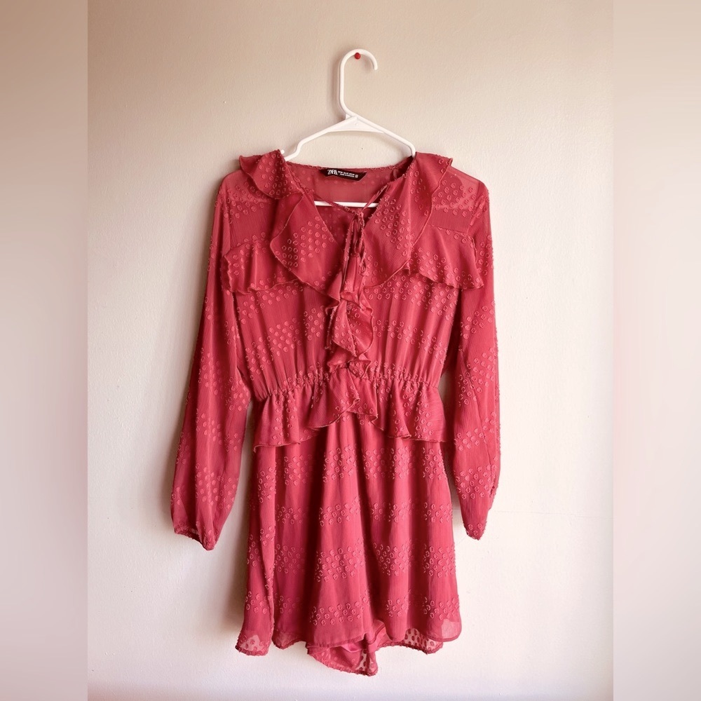 Zara Ruffled Romper - Picture 3 of 8